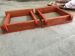 Custom Made Cherry Wood Speaker Stands For Klipsch Heresy Iii's. Fixed Price $224.99.
