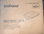 Echogear Shelf Mount White Amazon Dot 4TH & 5TH Generation. Fixed Price $9.88.