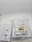 Pack Of Newhouse Hardware 2-PORT Dual Cable Wall Plate DUTTVP-WH05 White. Fixed Price $17.99.