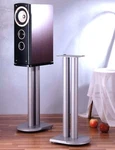 Vti Uf Series Pair Speaker Stands 24", Silver !!!. Fixed Price $89.10.