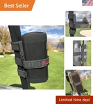 Bushwhacker Portable Mount For Bluetooth Speakers On Golf Cart Railing - Adjusta. Fixed Price $12.36.