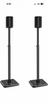 Height Adjustable Speaker Stands For Sonos Era 100, One, PLAY:1 - Cable Manageme. Fixed Price $49.00.