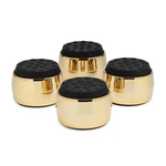 Knox Gear Subwoofer Isolation Feet 4-PACK (black/gold). Fixed Price $49.99.