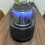 Harman Kardon Aura Studio 3 Portable Bluetooth Speaker Black Illuminated Mpn. Fixed Price $150.00.