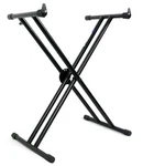 Rockville Double X Braced Keyboard Stand W/push Button Lock For Gsi DMC-122. Fixed Price $39.95.