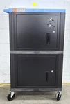 H. Wilson And Co. 2-TIER Locking Utility Cart With Casters. Fixed Price $30.00.