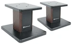 Pair Rockville RHT8D Dark Wood Computer/bookshelf Desktop Speaker/monitor Stands. Fixed Price $41.47.