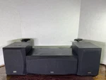 Onkyo SKM-100 SKC-100 100W Surround Sound Speaker Set W/ Mounts Tested. Fixed Price $41.24.