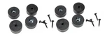 (8 Pack) Penn Elcom 3/4" X 1-1/2" Rubber Feet For Amp/ Case/ Speaker F1686/20. Fixed Price $11.95.