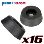 Sixteen Pack Penn Elcom 9120 Rubber Cabinet Foot 0.88" Dia 0.31" Heavy-duty. Fixed Price $6.72.
