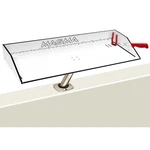 Magma Bait Filet Mate Table Levelock 31" White Black. Fixed Price $229.88.