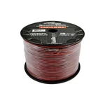 Speaker Cable 18 Ga. 1000' Audiopipe; Red + Black. Fixed Price $90.99.