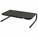 Metal Art Monitor Stand 19" X 12.5" 5.25" Black Supports Lbs 30336. Fixed Price $50.48.