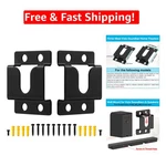 Elegant Vizio Soundbar Wall Mount Space-saving, Easy Installation, Black Metal. Fixed Price $17.07.