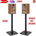 28" Universal Floor Speaker Stands Pair For Surround Sound, Home Audio, Studio. Fixed Price $101.80.
