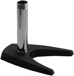 AUDIO2000'S AST4211 Desktop Microphone Stand With Cast-iron U-shaped Base. Fixed Price $11.95.