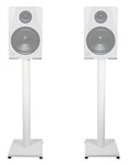 Pair Rockville RS29W 29" Steel Studio Monitor Recording Stands White. Fixed Price $74.95.