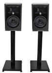 Pair Jbl 306P Mkii 6" Powered Studio Monitoring SPEAKERS+21" Stands. Fixed Price $405.96.