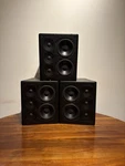 M&k Miller Kreisel S-150THX Speakers Pair + S-150AC Center Read. Fixed Price $700.00.