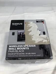 Sanus WSWMU2-B2 Universal Speaker Wall Mounts Pair Black Holds 10 Lbs 2-PACK. Fixed Price $34.99.
