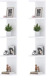 5 Tier White Wall Shelf Multi-functal Display. Fixed Price $67.67.