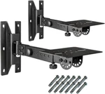 SPS-508 Speaker Wall Mount Stand, Rotatable Angle, Adjustable Swivel Black. Fixed Price $75.68.