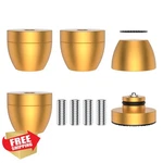 Tertullus 4PK Ball Speaker Isolation Feet Shock Absorber Golden. Fixed Price $34.99.