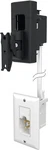 Sanus Mount With In-wall Power Relocation For Speakers Up To 8 Lbs.. Fixed Price $74.69.