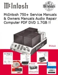 Mcintosh Service, Owner, Manuals Schematics Catalogs Hifi Audio Pdf Computer Dvd. Fixed Price $15.97.