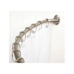 Zenith Zpc 35607BNAP Aluminum Single Curved Adjust. Shower Rod Opening 44" - 72". Fixed Price $89.90.