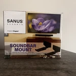 Sanus Extendable Soundbar Mount, Up To 20 Lbs Adjustable Universal Compatibility. Fixed Price $10.00.