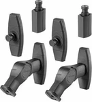 Rocketfish RF-HSWM2B Tilting Wall Mounts For Small Speakers Pieces Black. Fixed Price $20.00.