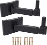 HD-339 Heavy Duty Wall Mount,hold Up To 100LBS,SPEAKER Black. Fixed Price $53.78.
