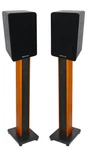 (2) Rockville Rockshelf 54B Black 5.25" Home Bookshelf SPEAKERS+36" Wood Stands. Fixed Price $179.90.