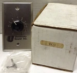 University Sound INC.,VC-1,WALL Mount Remote Volume Control. Fixed Price $20.00.