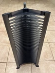 27" Atlantic Grey Dvd/game Storage Rack Tower Holds 32 Discs Gray Stand. Fixed Price $24.99.