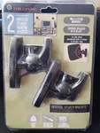 Atlantic 2 Universal Speaker Mounting Tilt & Swivel Bracket 10 Lbs Capacity. Fixed Price $15.95.