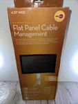 Omnimount Flat Panel Cable Mgnt 3-16 X 4.25" Wall Covers, Elbow, End Caps. Fixed Price $12.00.
