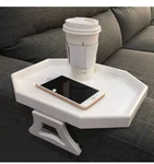 Xchouxer Sofa Clip Table, Armrest Tray Drinks/remote Control/snacks. Fixed Price $16.00.