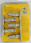 Init Home Theater Speaker Mounts New 5-PACK Black NT-SWM5S Silver W/hardware. Fixed Price $34.88.