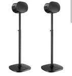 Perlegear Speaker Stand Pair For Sonos Era 300 Adjustable Height 33-42 Black. Fixed Price $119.99.