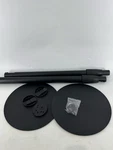 Pegzone Adjustable Speaker Stands 26.9-42.6IN Pack Black For Sonos Era. Fixed Price $34.99.
