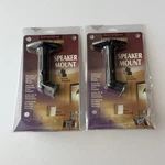 Pair Of Vantage Point Sats-b Universal Satellite Speaker Mount Black Set 2. Fixed Price $26.00.