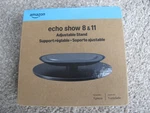 New Amazon Adjustable Stand, Designed For Echo Show 8 & 11 - Graphite. Fixed Price $36.98.