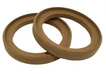 Audiopipe 6.5" Mdf Speaker Mounting Spacer Recessed Fiberglass Rings 1 Pair. Fixed Price $13.96.