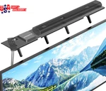 Mount, No Drilling Steel Tv Top Shelf Fits Most Of Bars Up 15. Fixed Price $29.92.