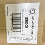 Atlas Sound SS500E Speaker Model Mpn AT-15339. Fixed Price $100.00.