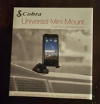 Cobra Electronics Universal Cell Phone Mobile Devise Mount Dashboard Windshield. Fixed Price $10.00.