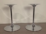 Bose PS-3 Pedestal Tulip Stands Pair Hard To Find Chrome Finish. Fixed Price $427.45.