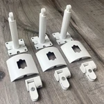 3 X Bose Long Neck UB-20W Cube Speaker Mount (wall/celling) White UB20.. Fixed Price $73.09.